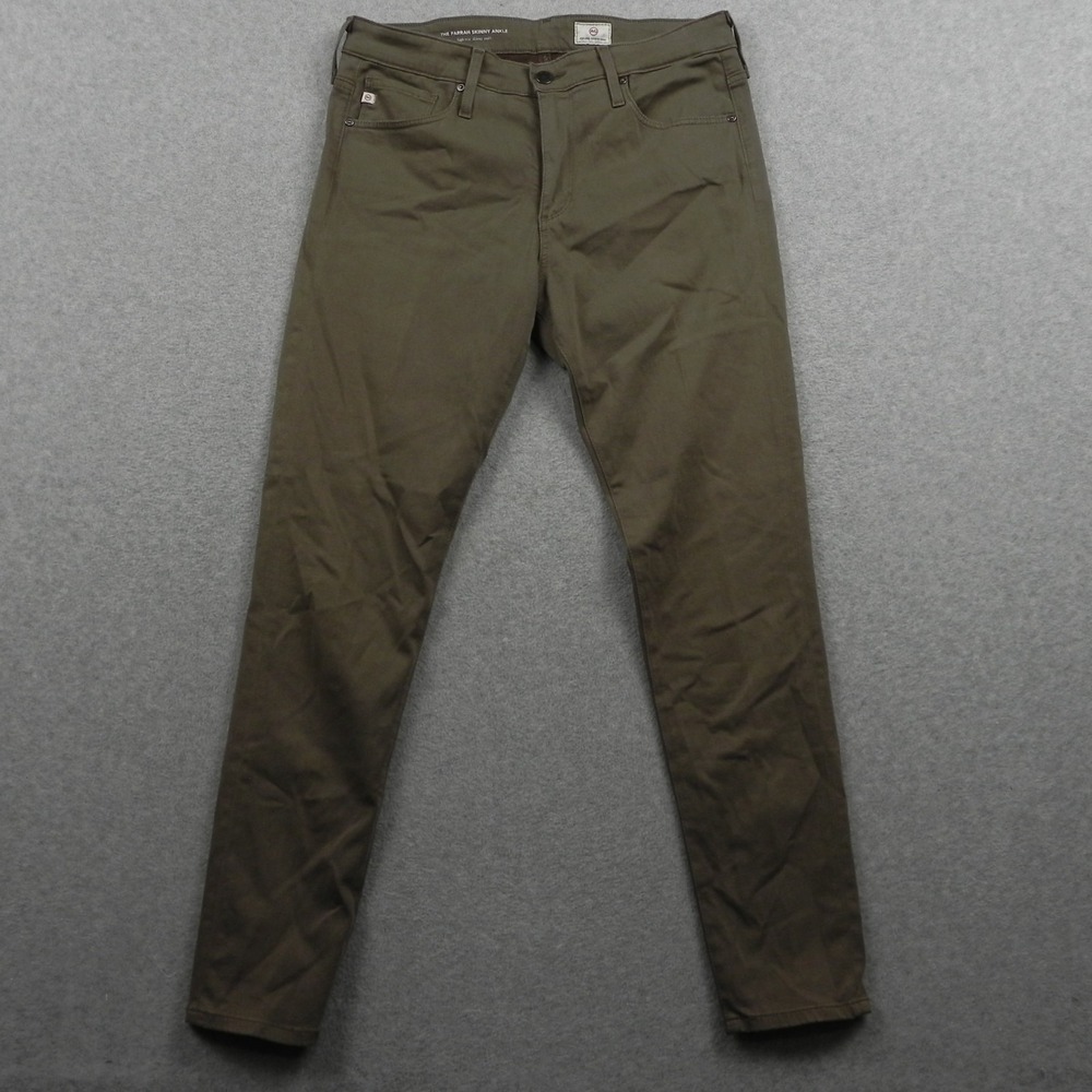 AG Adriano Goldschmied Jeans Womens 29R The Farrah Skinny Ankle 5-Pocket Brown